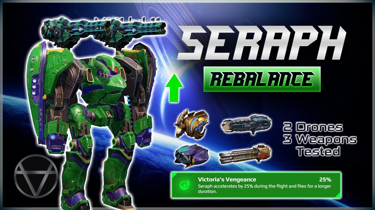 How Good is SERAPH After Buff? (Athos, Pilum, Viper) – Mk3 Gameplay | War Robots