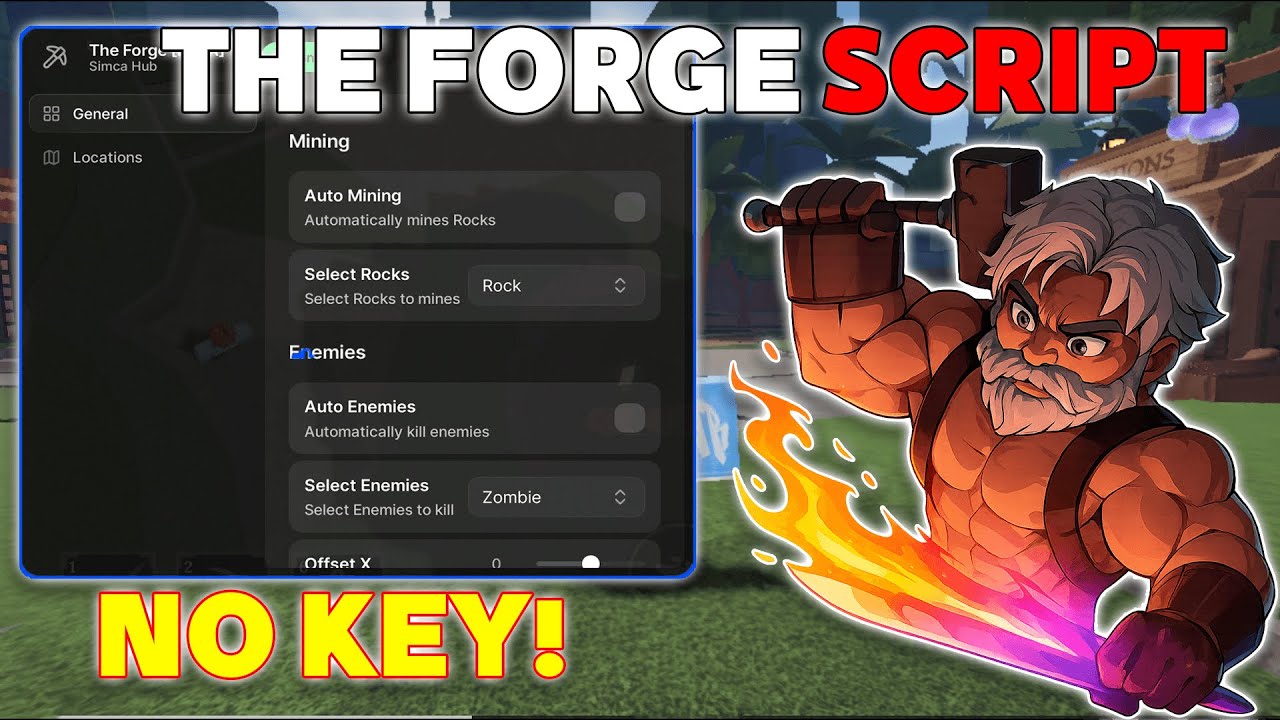 Скрипт Forge *БЕЗ КЛЮЧА* - АВТОФЕРМА, АВТОКОВКА, АВТОУБИЙСТВО + многое другое!