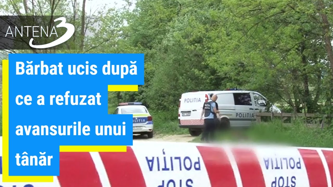 Bărbat ucis după ce a refuzat avansurile unui tânăr