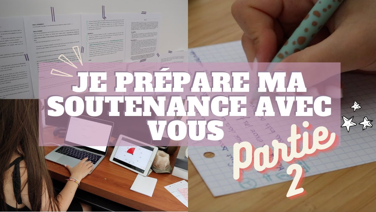 Je prépare ma soutenance de M2 psycho avec vous + FAQ│C'est la fin ... (partie 2)