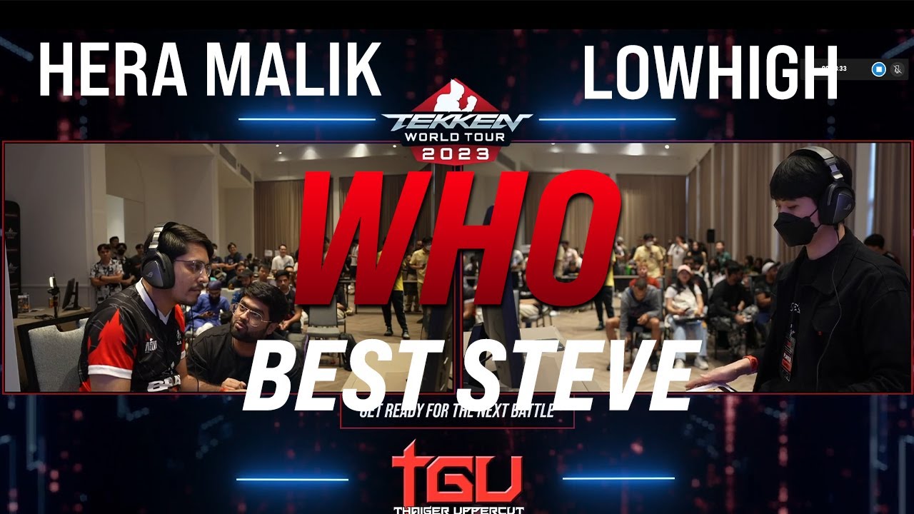 BEST STEVE PLAYERS HEERA MALIK VS LOWHIGH #tgu #steve #lowhigh
