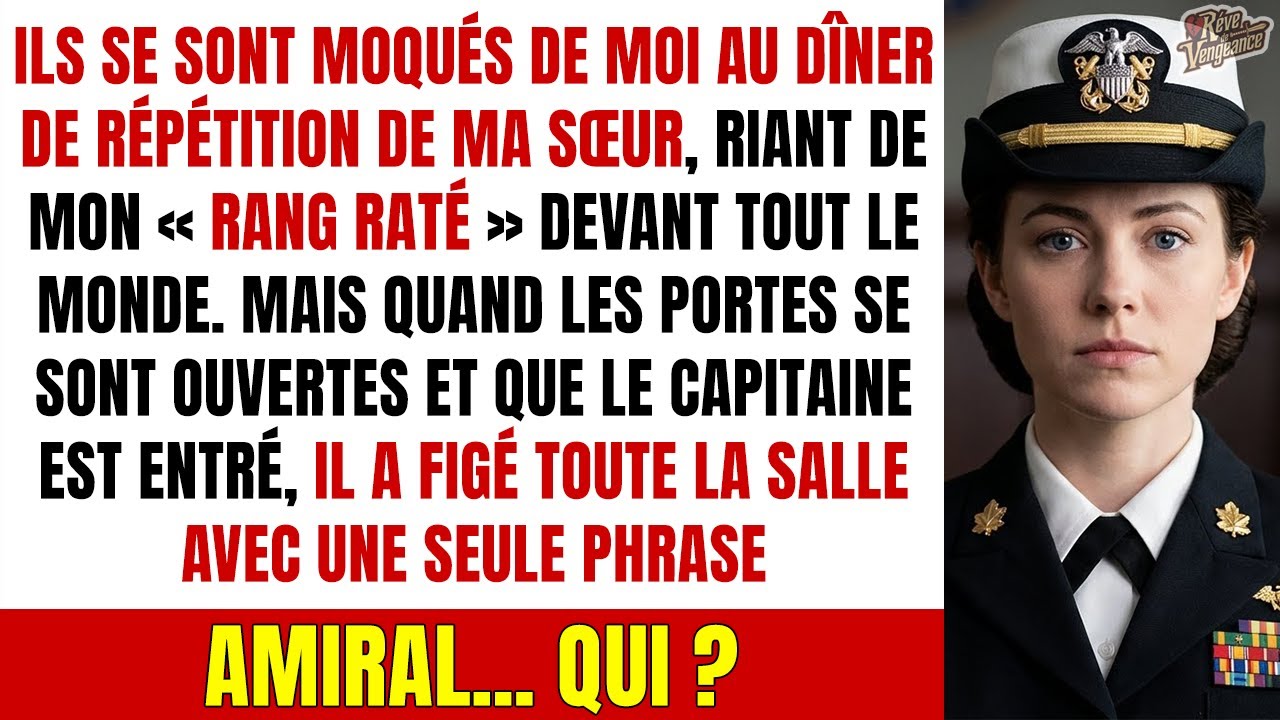 Ma sœur m'a humiliée à son mariage, ignorant que je dirigeais l'arrestation de son fiancé...