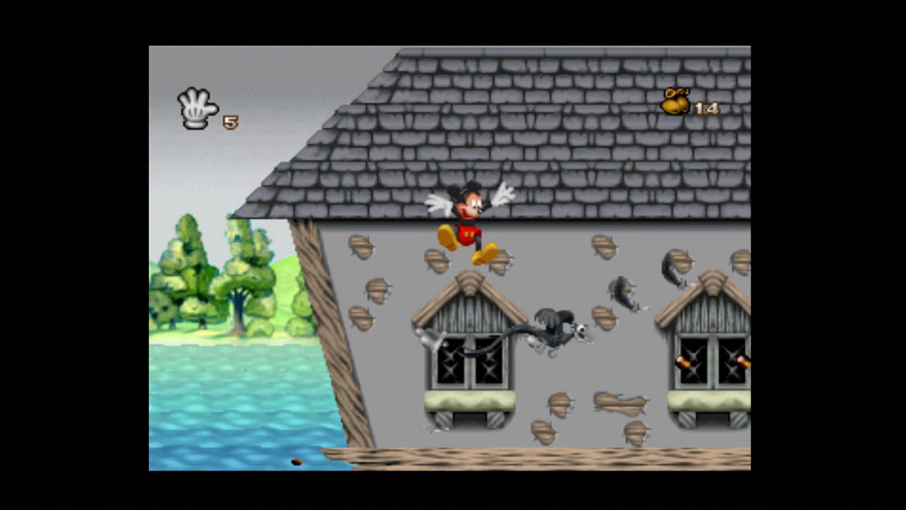 Mickey's Wild Adventure - PS1 - Cartoon 1 - Steamboat Willie: November 18th, 1928