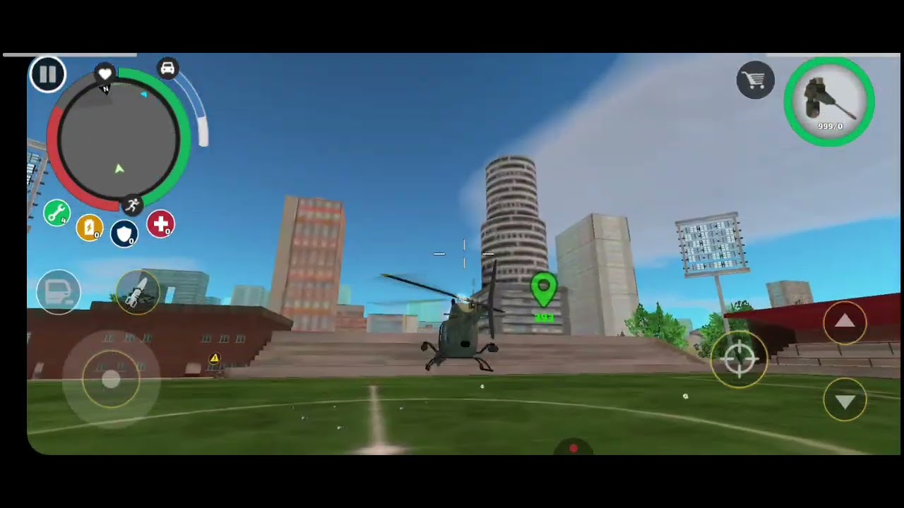 Rope Hero Vice Town 🔥 Giant Dangerous Villain Fight | Villain Out of Control Policeman | Android 