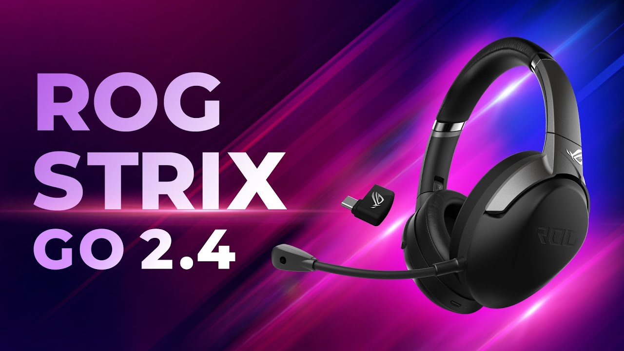 ASUS ROG Strix Go 2.4 — УНІВЕРСАЛЬНА ГАРНІТУРА! Для Nintendo Switch, для смартфонів, ПК, Mac и PS4