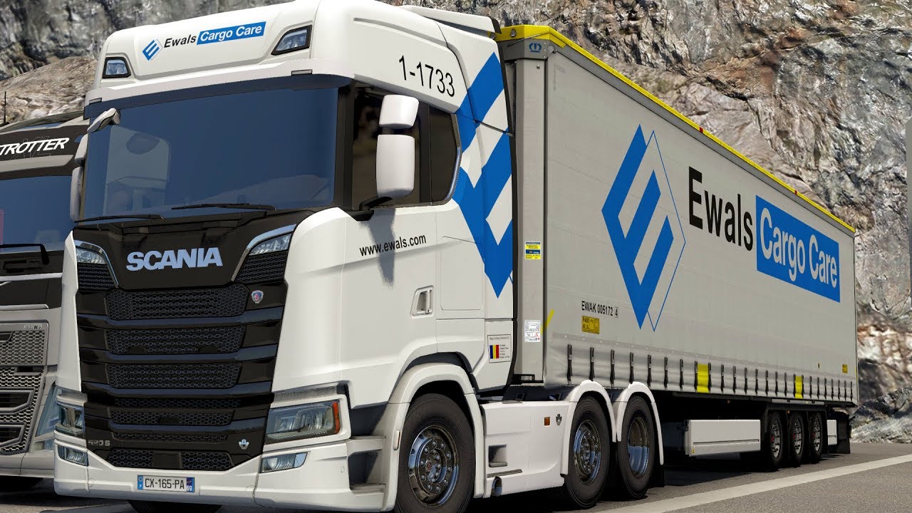 ets2 1.40 V8 Open Pipe SCANIA NG sound mod