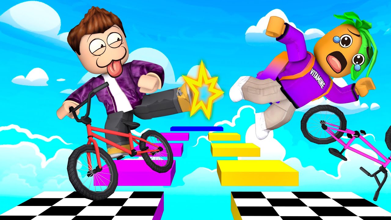 Roblox Obby Aber Du bist Auf Einem Fahrrad!