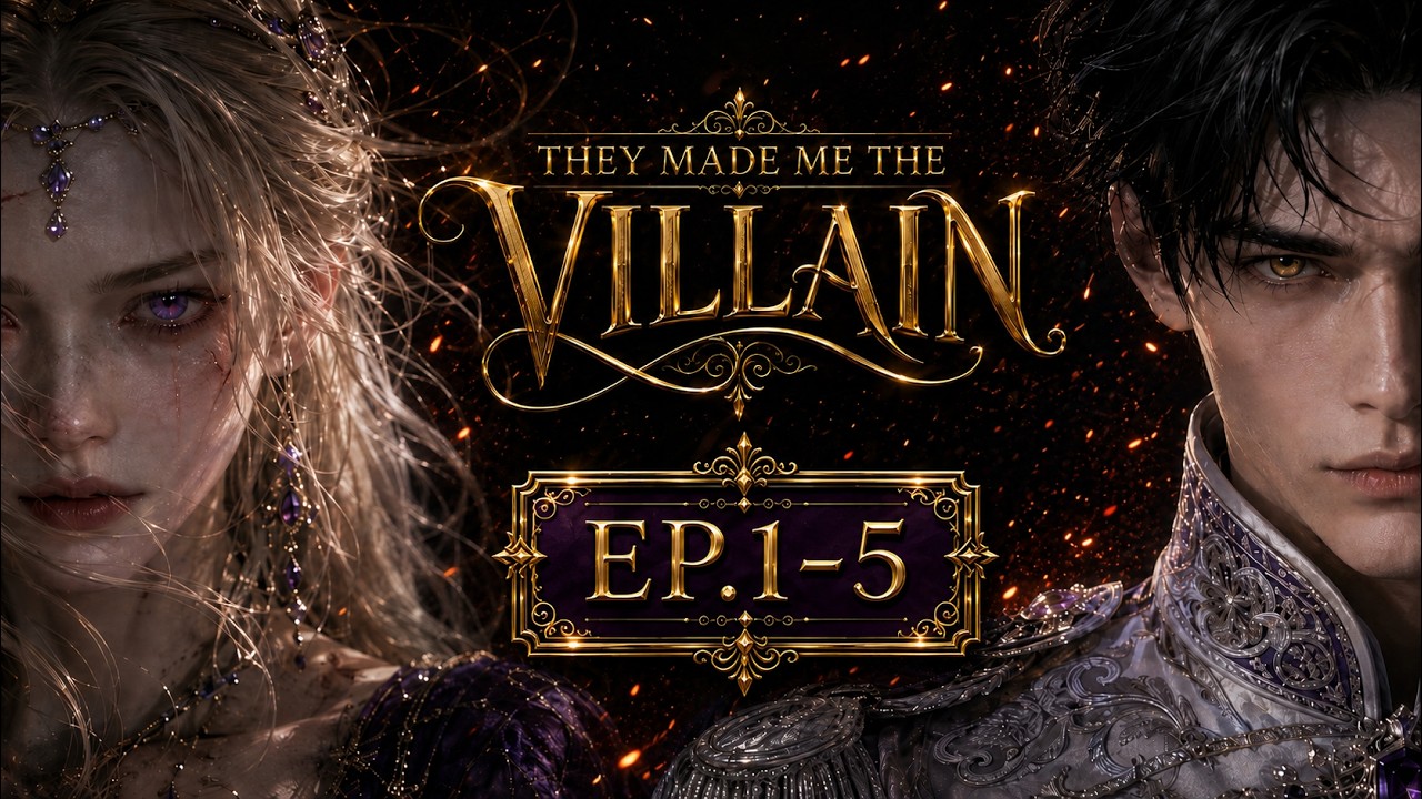 They Made Me The Villain | Binge-watch EP 1-5 | AI Romance Fantasy Drama | Villainess Reincarnation