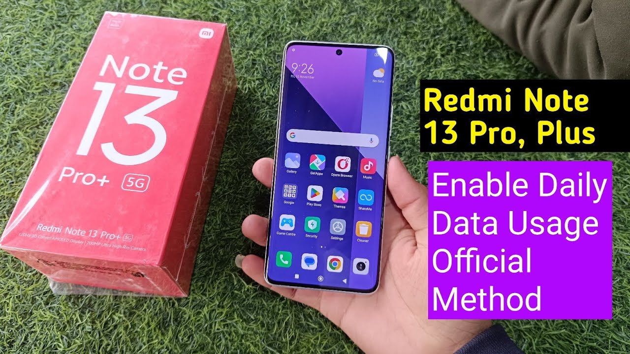 Redmi Note 13 Pro Plus Daily data Usage Setting | Redmi Note 13 Pro Data Usage Setting