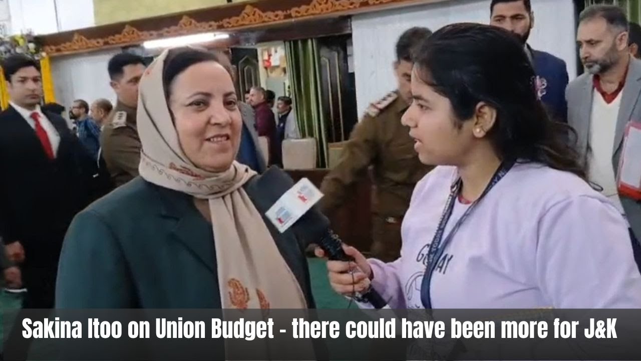 Sakina Itoo on Union Budget - there could have been more for J&K | JK News Today