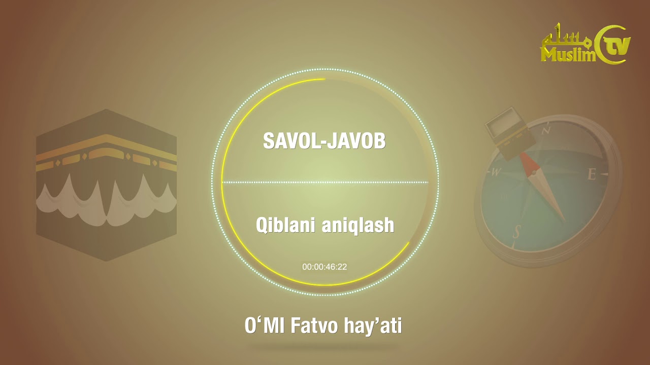 12. Savol-javob:  Qiblani aniqlash