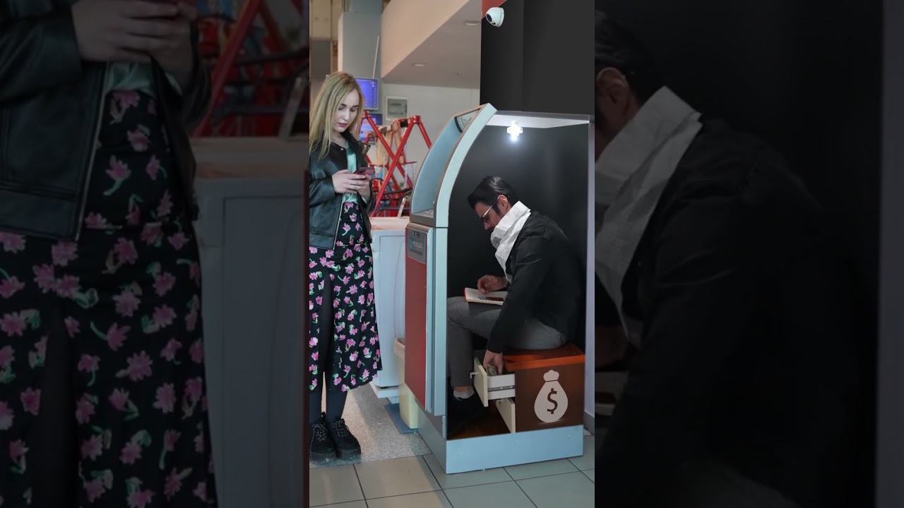 The way how ATM machine works