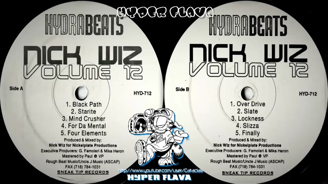 Nick Wiz - Hydra Beats Volume 12 (Full Vinyl) (1997)