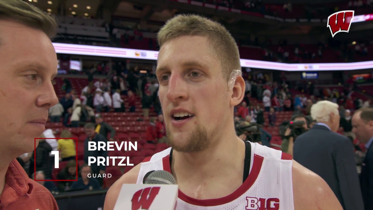 Wisconsin Beats Marquette: 1-on-1 with Brevin Pritzl