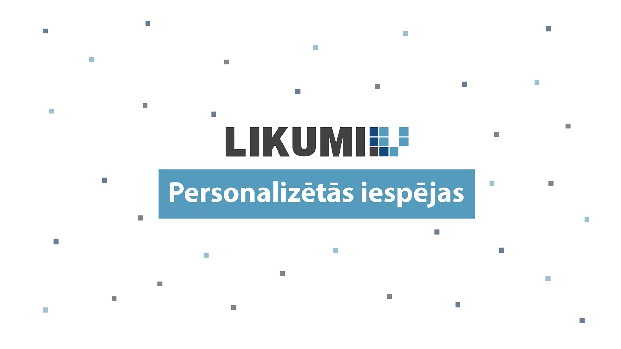 Likumi.lv videogids: personalizētās iespējas