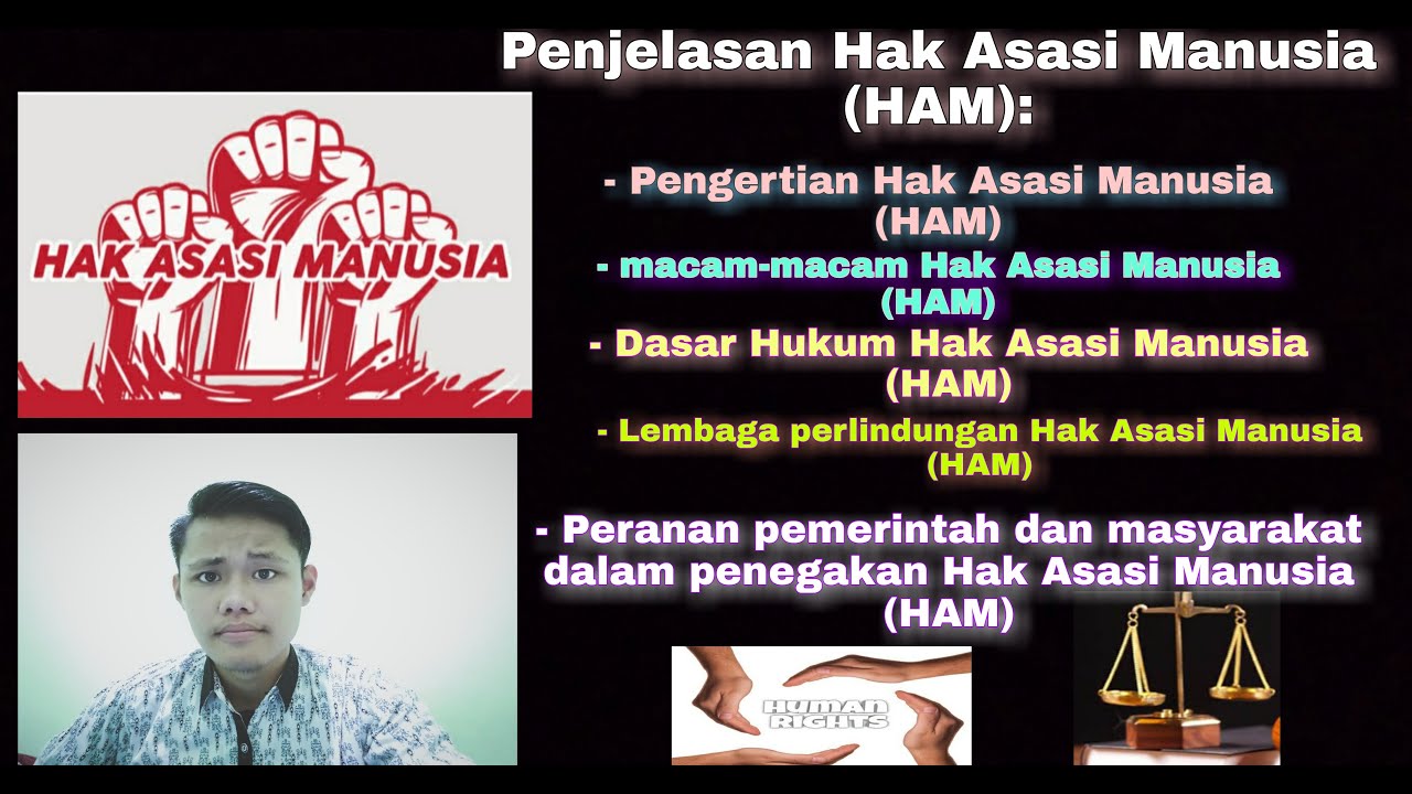 Penjelasan Hak Asasi Manusia (HAM) yang mudah dipahami...