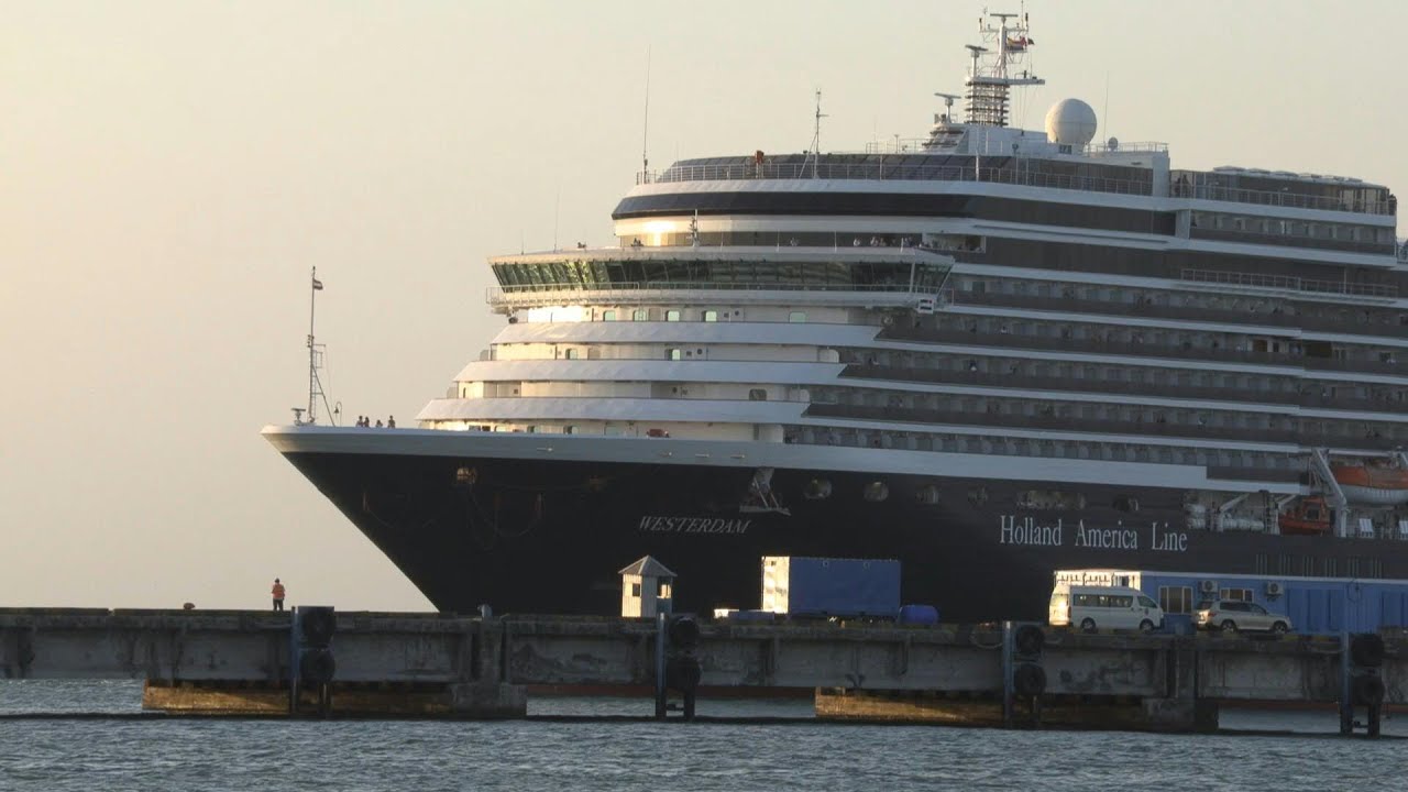 US cruise ship blocked over virus fears docks in Cambodia | AFP