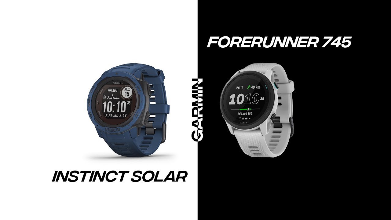 Garmin Instinct Solar VS Forerunner 745: Confronto semplice per i più curiosi