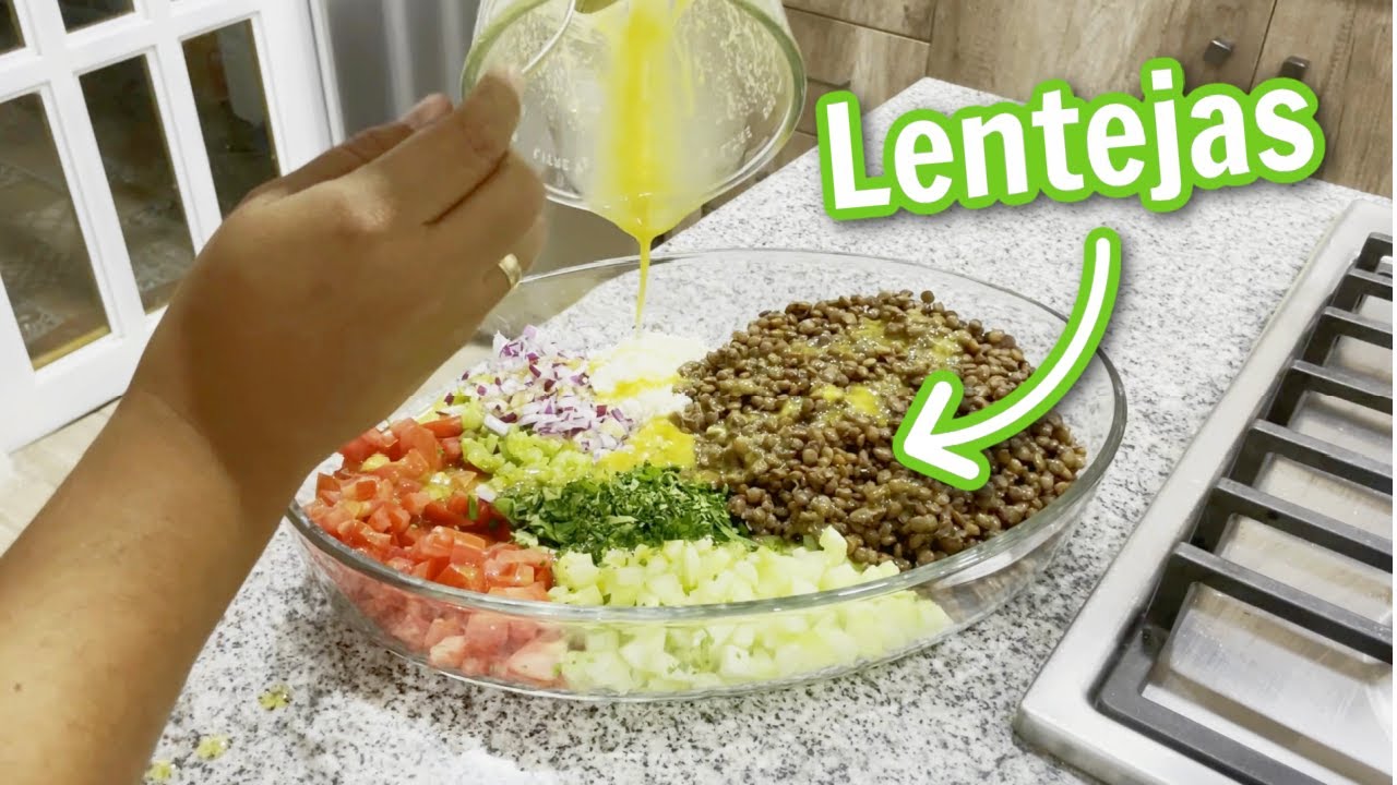 ✅ ENSALADA DE LENTEJAS | ALE DE NAVA