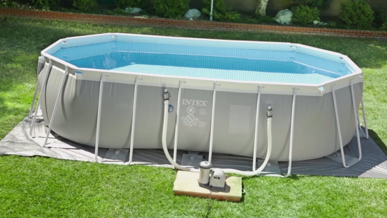 GUIDE INTEX - Installation piscine PRISM Frame Ovale - Comment Monter Ma Piscine Intex