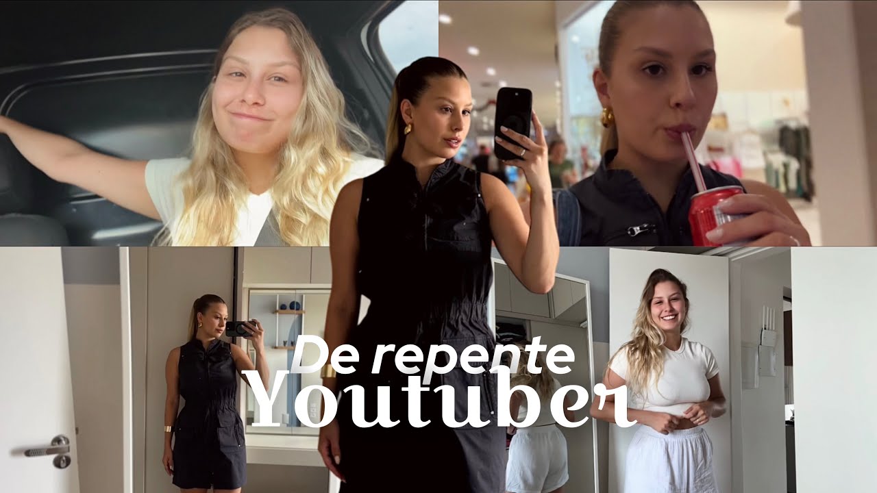 VLOG: uma dia comigo sendo uma microinfluenciadora