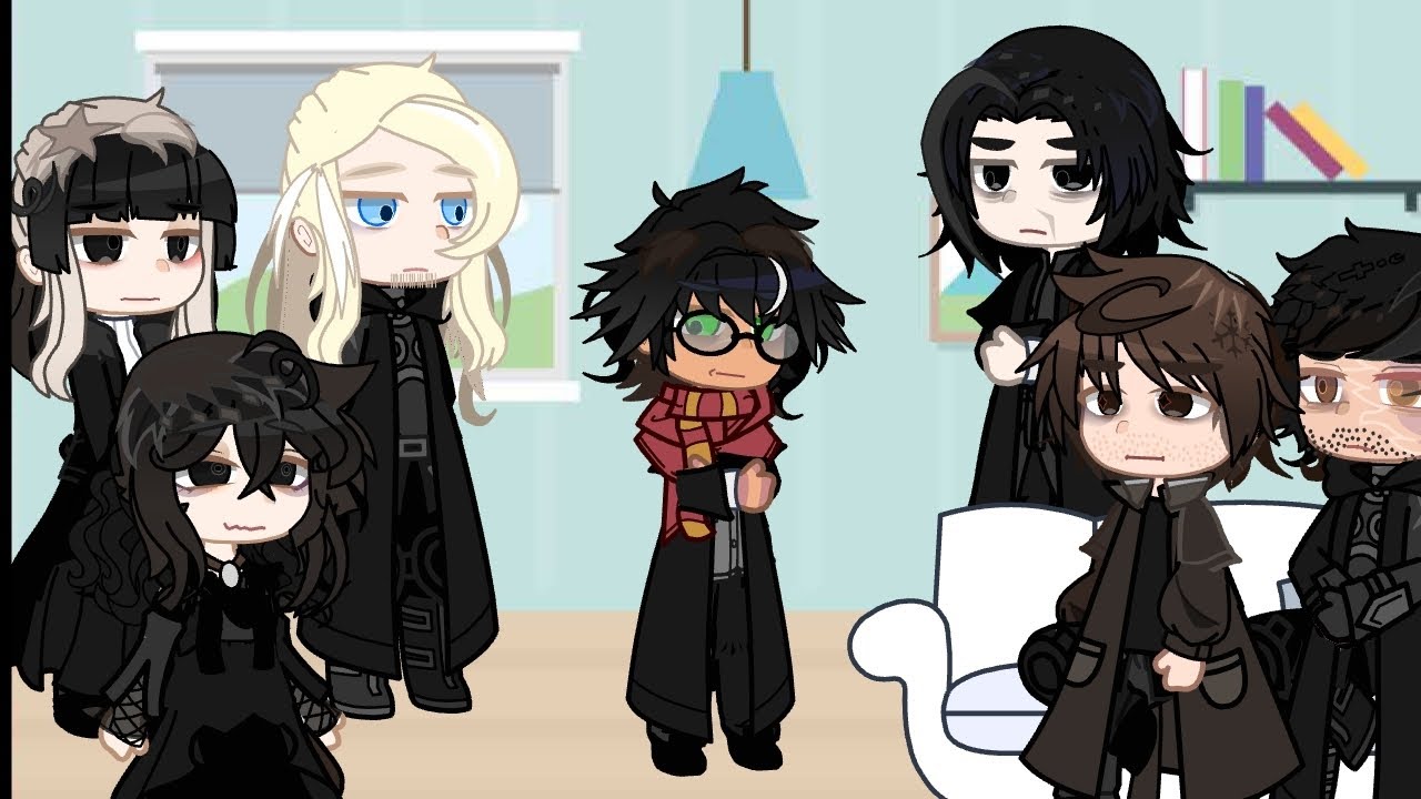 DeathEaters react to Harry Potter aus // GOF timeline // GCMV // Discontinued(?)