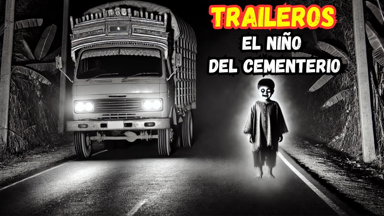 🔥 HISTORIAS DE TERROR en CARRETERAS NUNCA CONTADAS por TRAILEROS 🔥 EL Niño DEL CEMENTERIO