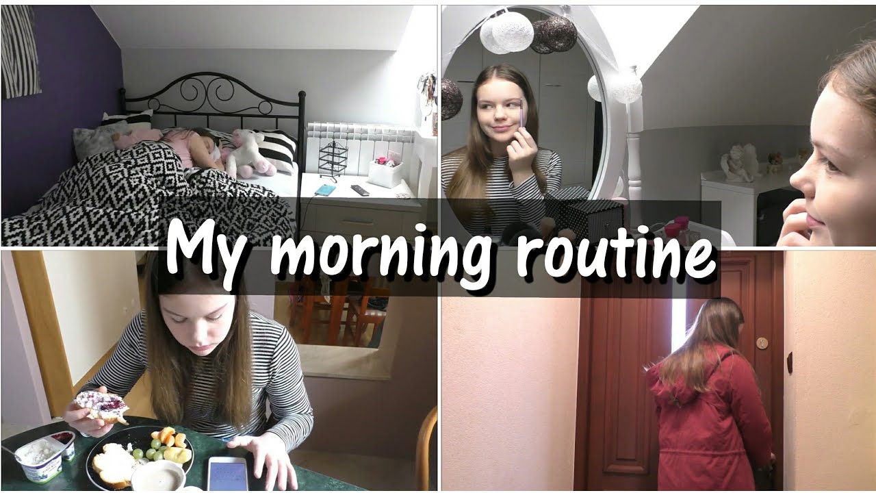 My morning routine!