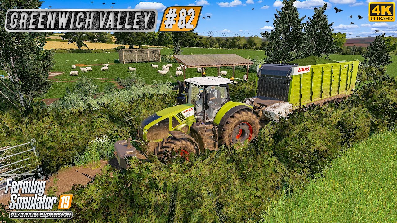 Making Alfalfa Silage. Spreading Digestate & Fertilizer ⭐ Greenwich Valley #82 ⭐ FS19 TimeLapse