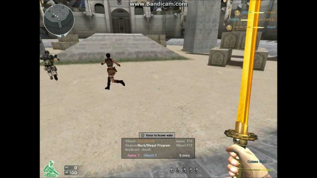 Gold Katana Gameplay [CF] NA