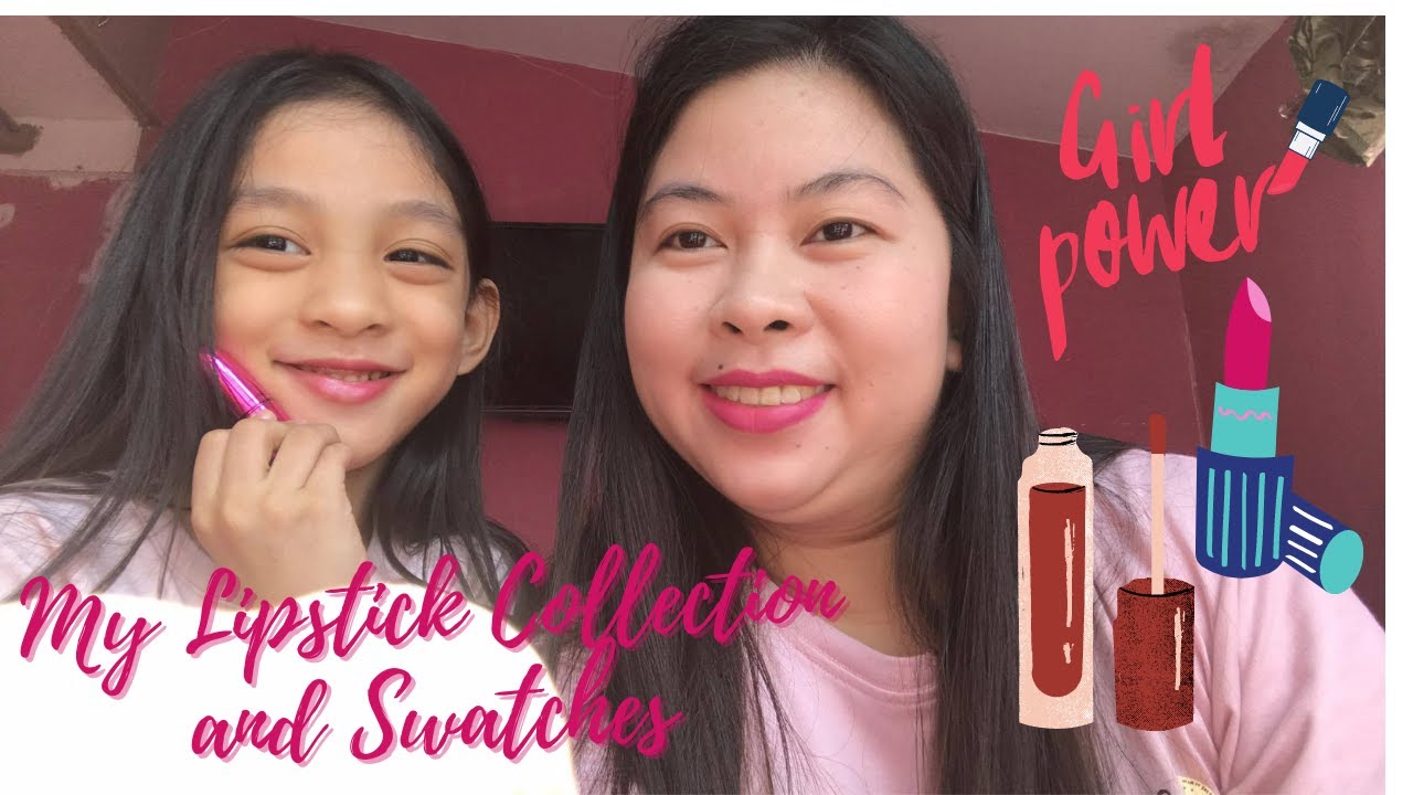 MY LIPSTICK COLLECTION AND SWATCHES | FranzMisyel VLOGS