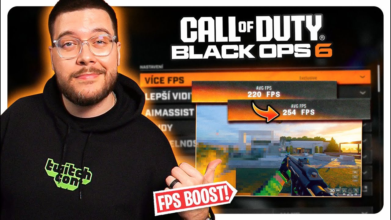 To nejlepší nastavení pro VÍCE FPS v BO6!