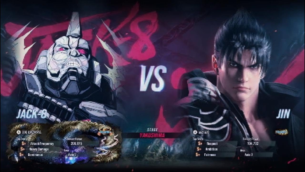 TEKKEN™8 Ranked Matches ~ Bushin ~ Jack-8 (Jin) vs. Jin part 2 4K!