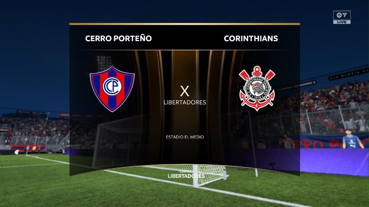 Cerro Porteño 0 x 1 Corinthians