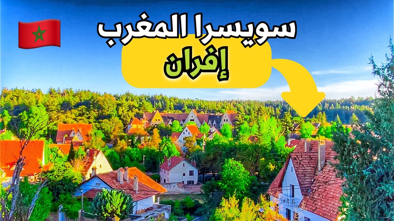 مدينة إفران كما لم تشاهدها من قبل|الهدوء والراحة النفسية🏕️