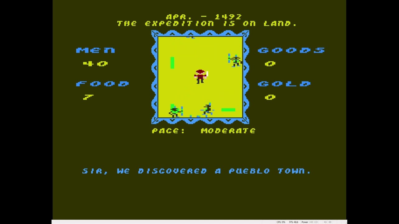 Seven Cities of Gold - 1985 - Amiga