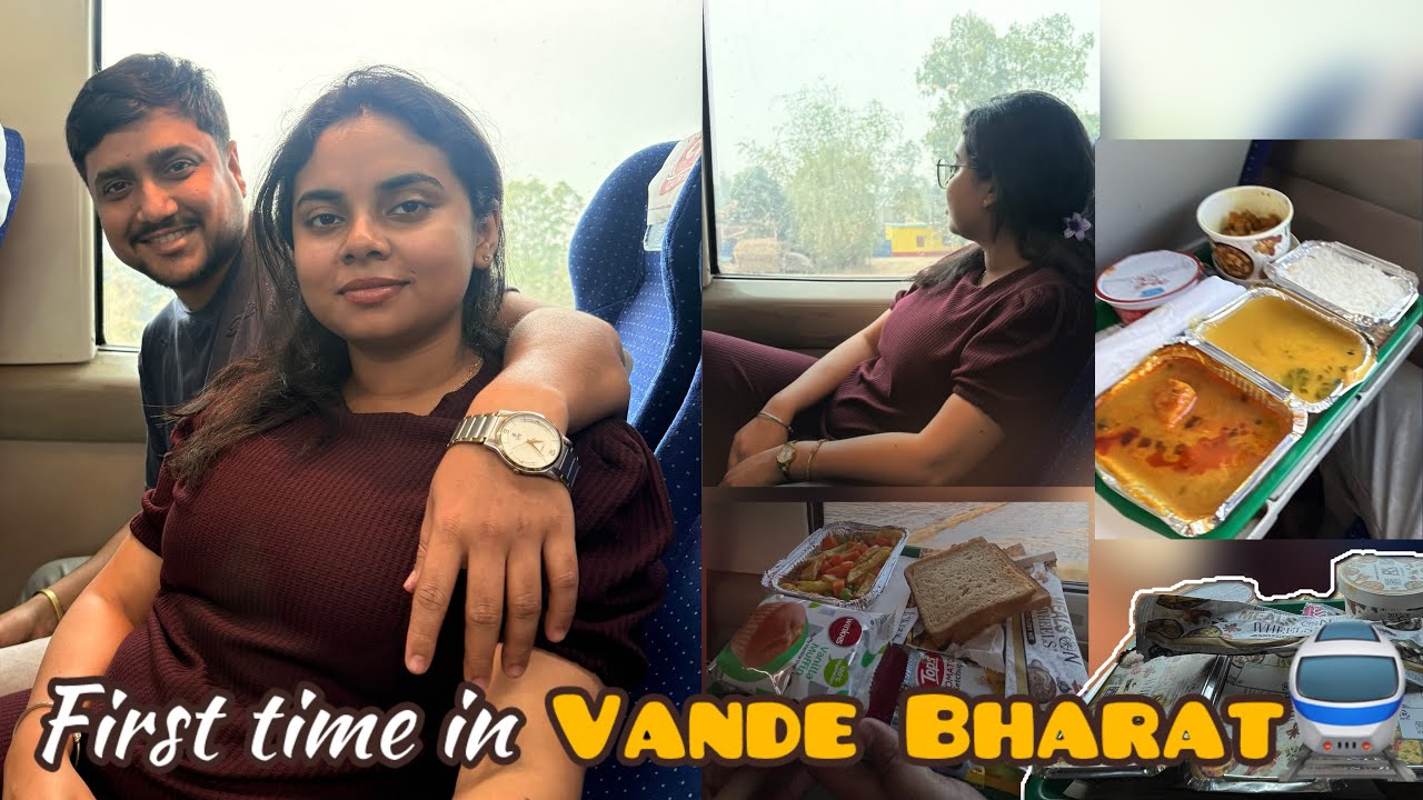 বন্দেভারত এর experience 🙏✨ #minivlog #yt 