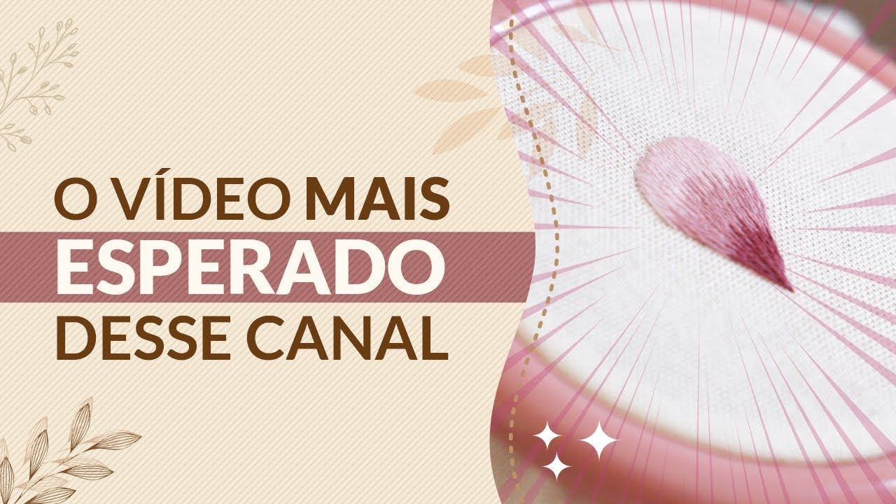TUTORIAL COMPLETO de como bordar usando a PINTURA DE AGULHA I Assim Seja Bordado