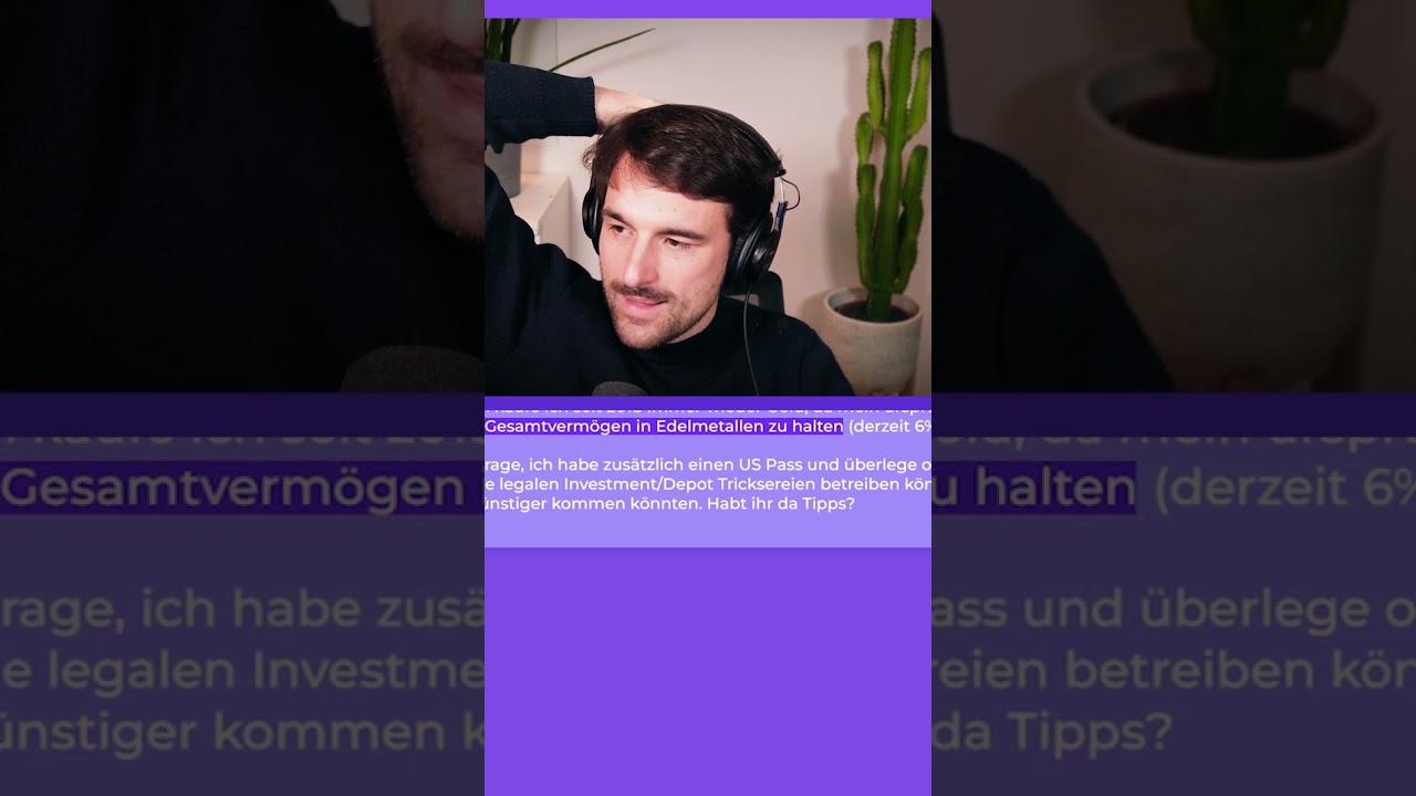 Sind 10% Gold zu viel? 🤔 #depotcheck