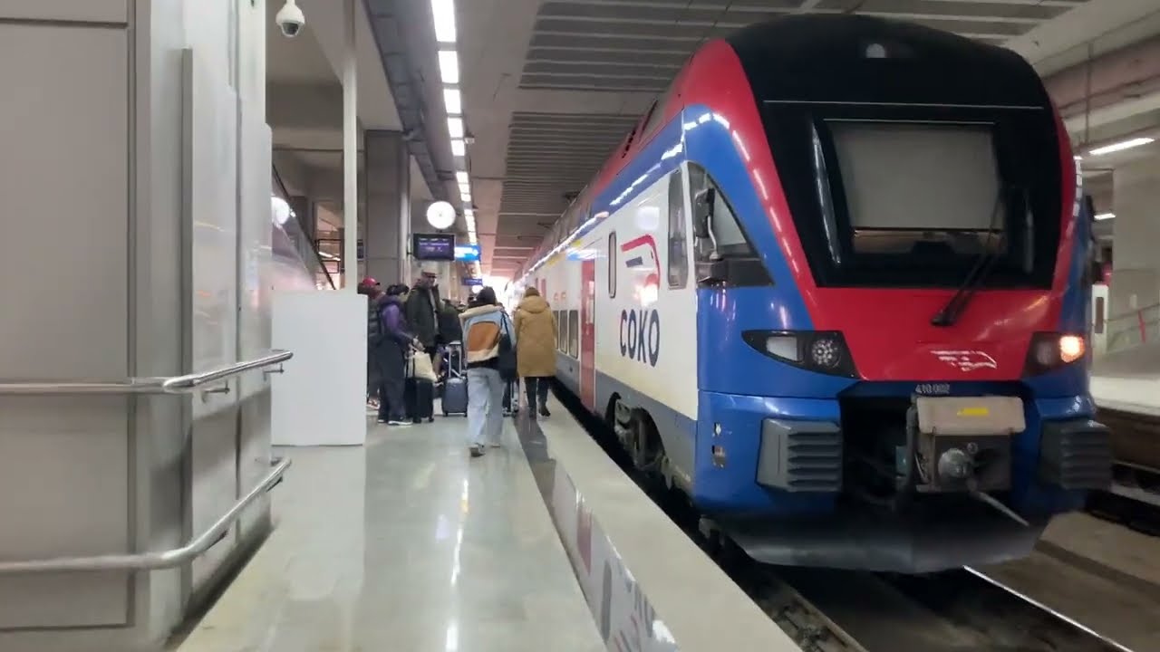 De Belgrado a Novi Sad en Tren de Alta Velocidad | Serbia 🇷🇸