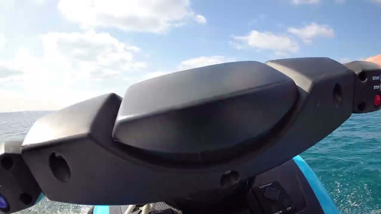 POV: driving a jet ski in Okinawa, Japan