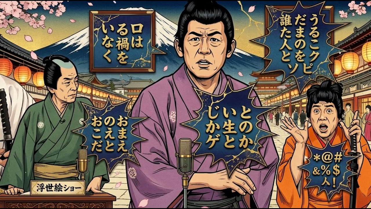 【笑点】🌈🍁🔻      「きっと歌丸師匠はボケちゃったんだよ」