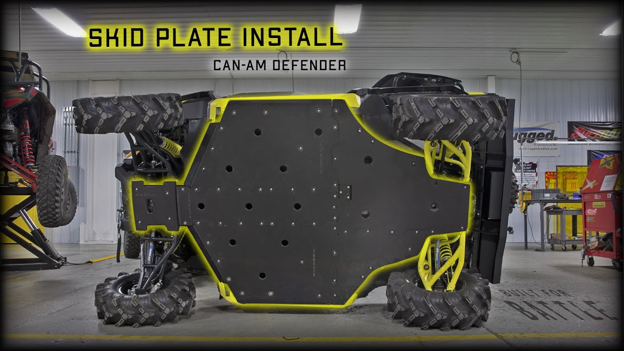 Can-Am Defender Full HD Skid Plate Install | How To | UTV Protection