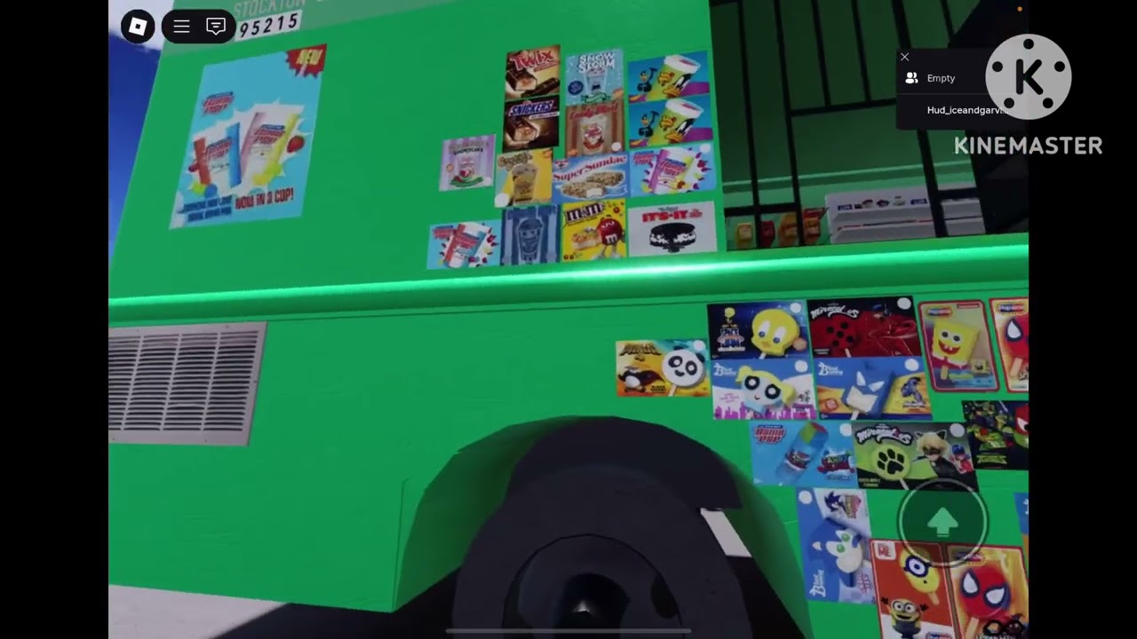 Hiding from the green truck until it leaves
