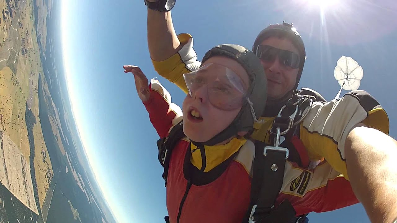 CRAZY 13 YEAR OLD JUMPS FROM 12,000 FEET!!!