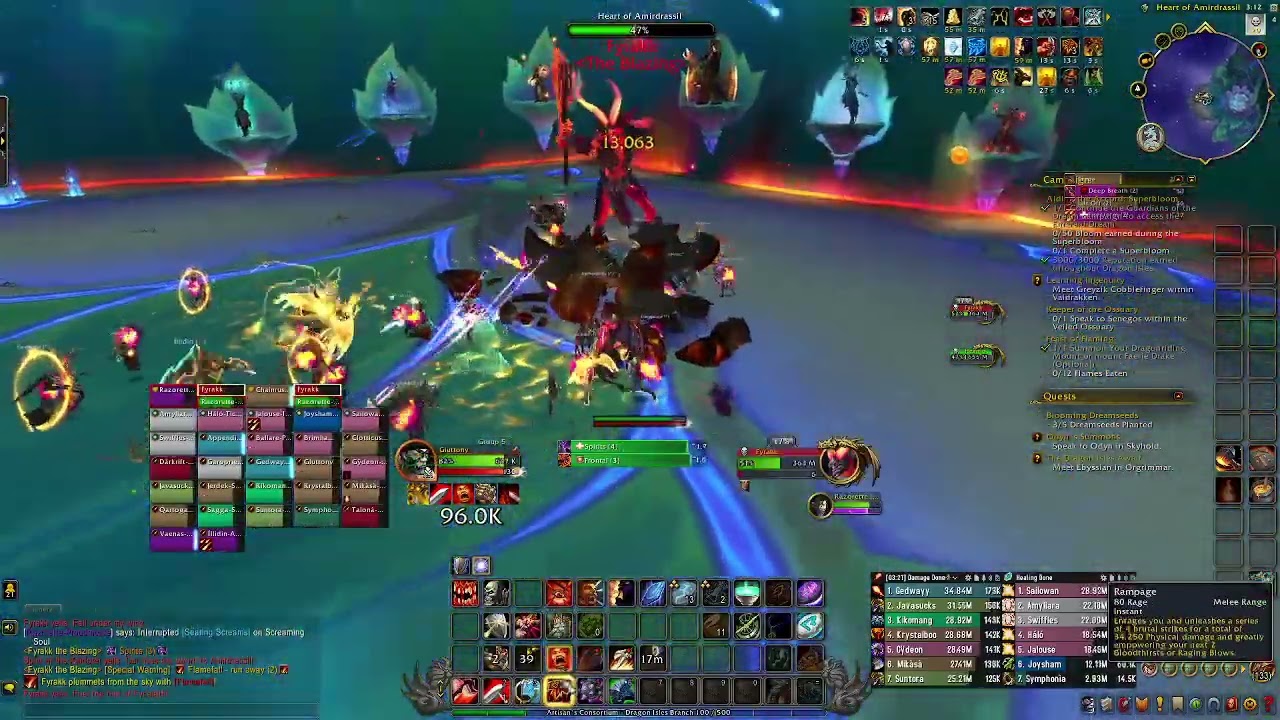 Normal Fyrakk on my Warrior