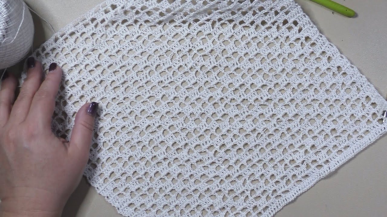 Häkel deinen eigenen Tischläufer: Elegantes 'Carmela'-Design leicht erklärt!