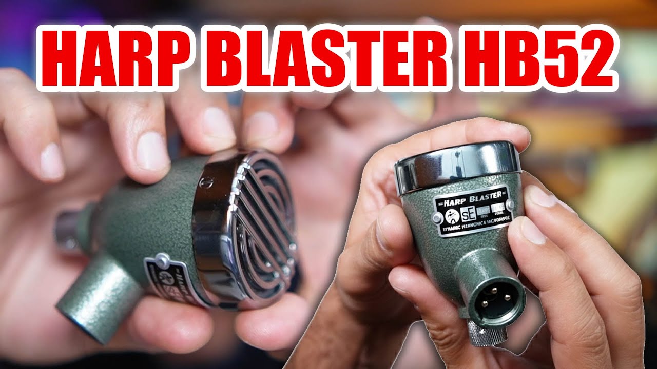 Harp Blaster HB52 | Recensione approfondita (ottimo microfono bullet per armonica)