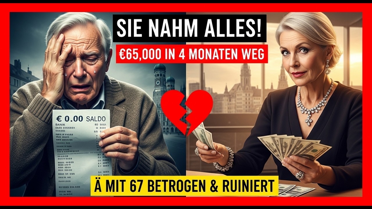 Mit 67 betrogen: Wie ich €65.000 an eine falsche Liebe verlor | Wahre Geschichte