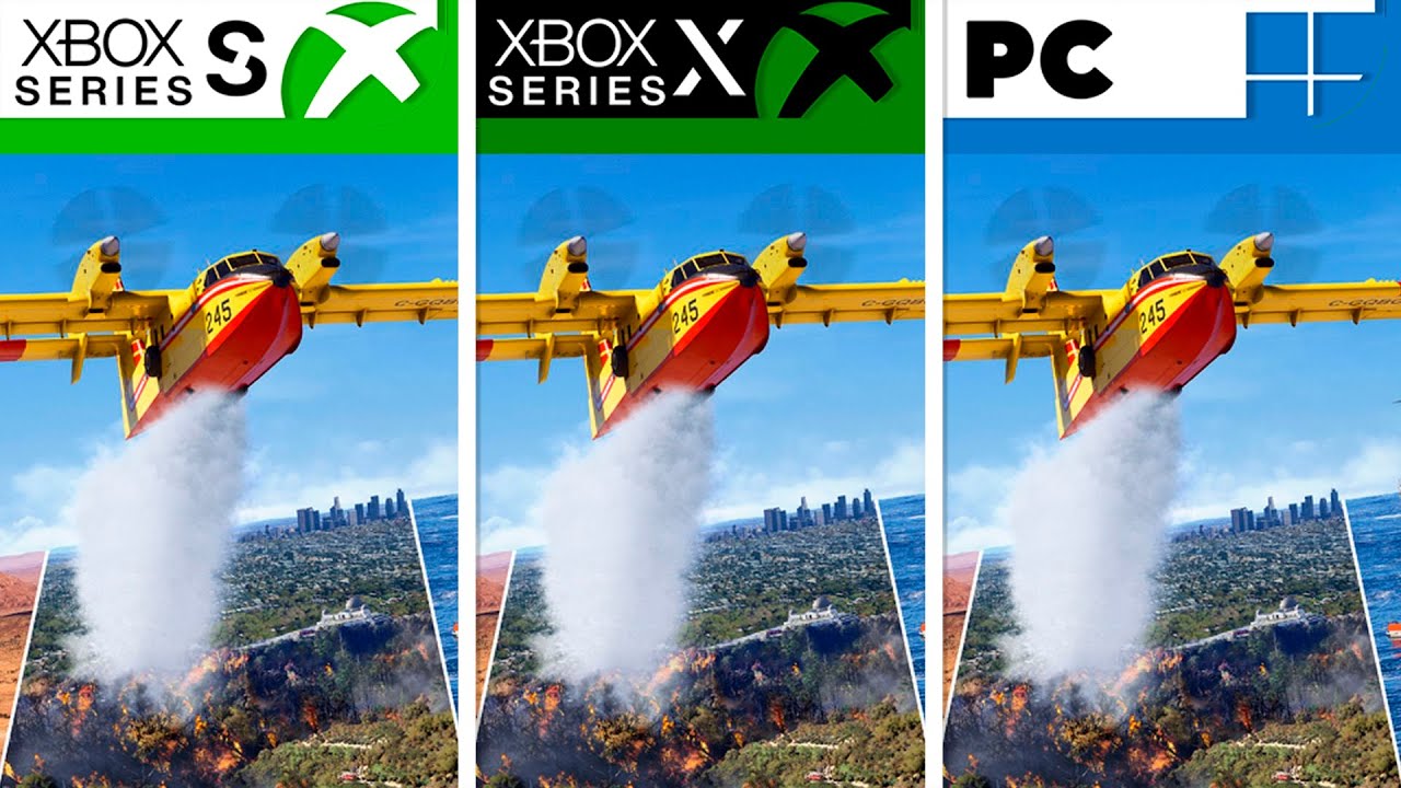 Flight Simulator 2024 | Xbox Series S/X vs PC | Graphics Comparsion | Analista De Bits